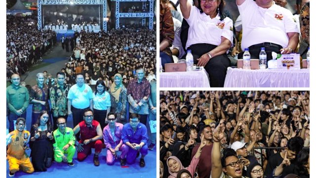 Ribuan Warga Tumpah Ruah, Puncak Konser HUT ke-155 Pematangsiantar Berlangsung Meriah
