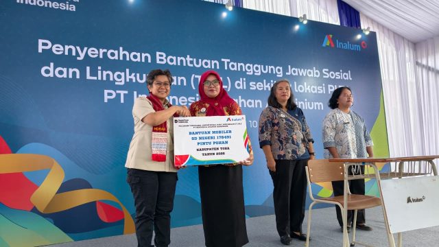 INALUM Perluas Dampak CSR di Paritohan, Dari Sekolah Hingga Kemandirian Ekonomi Warga