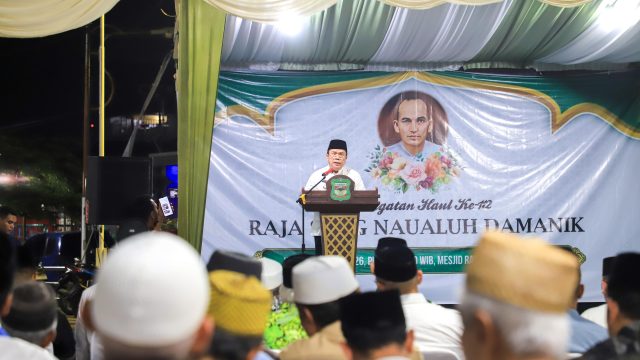 Haul ke-112 Raja Sang Naualuh Damanik Digelar di Masjid Raya, Wali Kota Ajak Teladani Nilai Kepemimpinan dan Toleransi