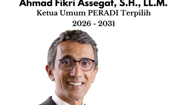 SAH! Ahmad Fikri Assegaf Pimpin Perhimpunan Advokat Indonesia 2026–2031