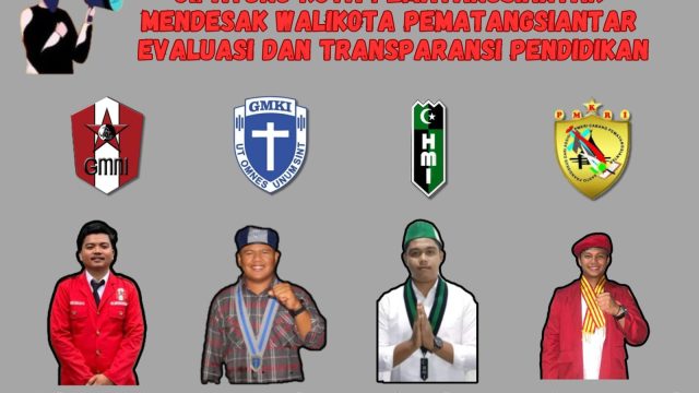 Kelompok Cipayung Soroti Rapuhnya Kualitas Pendidikan di Siantar, Desak Wali Kota Lakukan Reformasi dan Transparansi