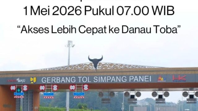 Mulai 1 Mei, Gerbang Tol Simpang Panei Dibuka: Akses ke Danau Toba Lebih Cepat, Simpang Dua Siantar Berpotensi Bebas Macet