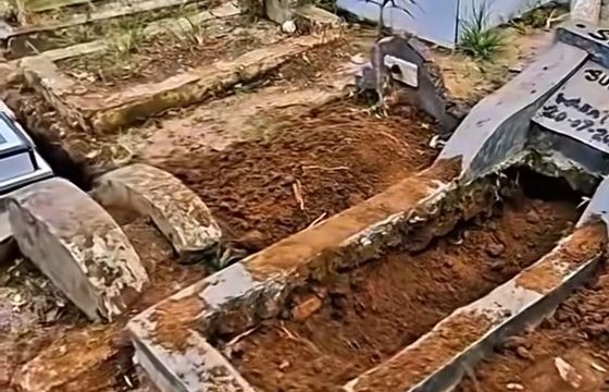 Heboh! Makam di Rambung Merah Simalungun Dibongkar OTK, Warga Resah