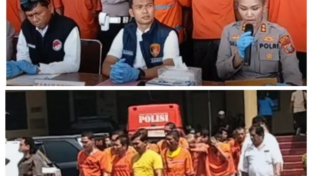 Polres Siantar Kembali Pamer Tangkapan, Tapi Pencuri Emas di Pajak Horas dan Pelaku Pengeroyokan Anak Wartawan Masih Buron