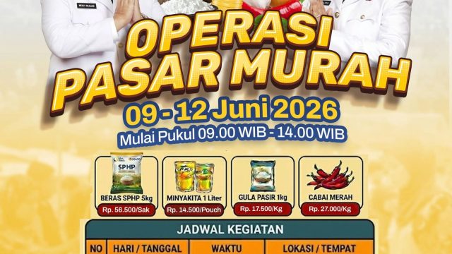 Pemko Pematangsiantar Gelar Pasar Murah, Beras hingga Cabai Dijual dengan Harga Terjangkau, Cek Jadwal dan Lokasinya