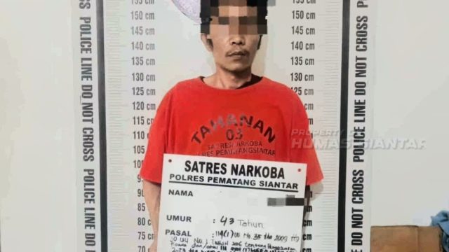 RB Dibekuk Satresnarkoba Polres Pematangsiantar, Sembilan Paket Ganja Seberat 12,36 Gram Disita