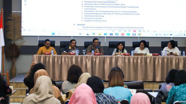 Ketua TP PKK Kota Pematangsiantar Gelar Rapat Persiapan Monitoring TP PKK Provinsi Sumut