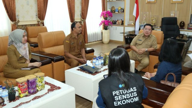 Penguatan UMKM hingga Pelayanan Publik, Wali Kota Wesly Silalahi Jadi Responden Pertama Sensus Ekonomi 2026 di Pematangsiantar