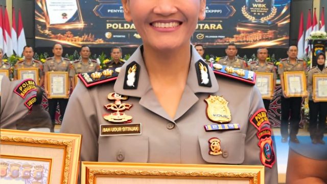 Kapolres Pematangsiantar Terima Penghargaan Pelayanan Prima Kategori A dari Kapolri