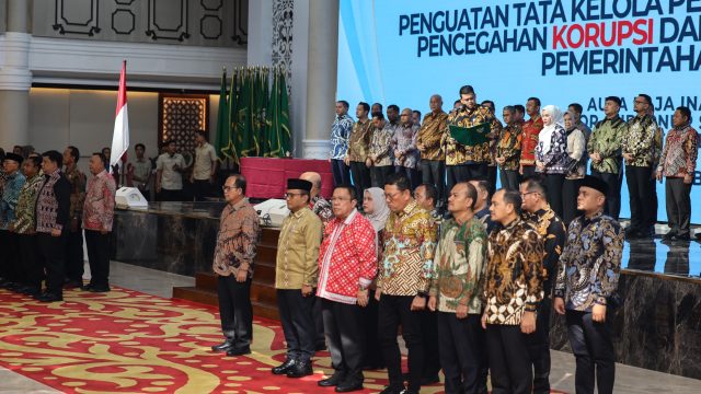 Wali Kota Pematangsiantar Hadiri Rakor Penguatan Tata Kelola dan Pencegahan Korupsi