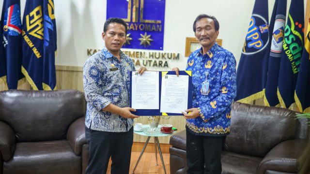 Pemko Pematangsiantar dan Kemenkum Sumut Harmonisasi Ranperwa Penanggulangan Bencana