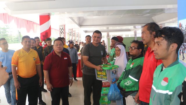 Wali Kota Pematangsiantar Hadiri Baksoskes HUT ke-81 TNI, Layanan Kesehatan Gratis Diserbu Warga